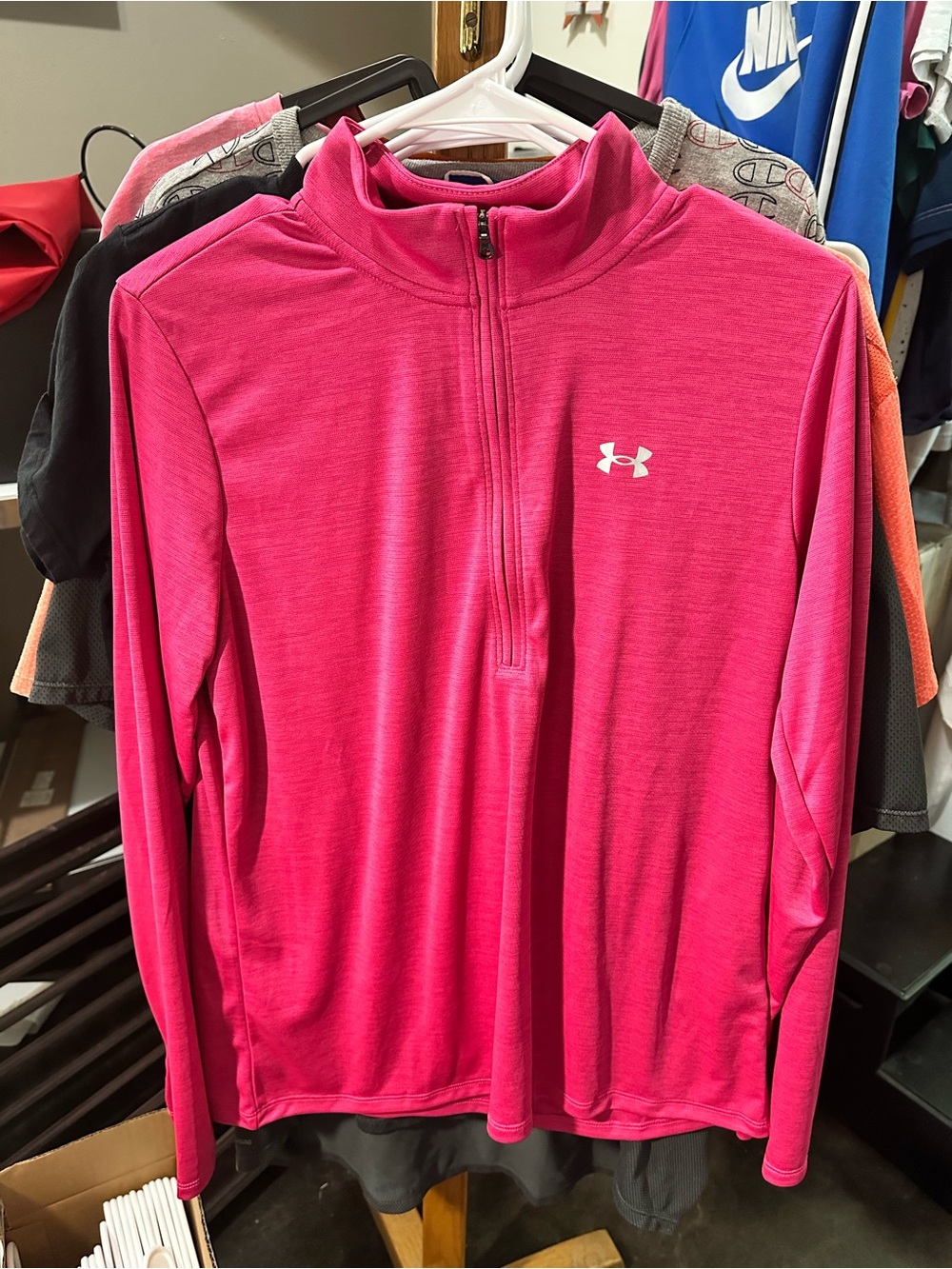 Under Armour Tech Women's 1/2 Zip Long Sleeve Athletic Pullover